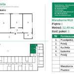 M10 Mieszkanie 3 pokojowe 52,49 m2