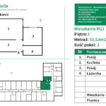 M11 Mieszkanie 2 pokojowe 50,53 m2