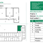 M17 Mieszkanie 2 pokojowe 50,13 m2