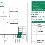 M18 Mieszkanie 2 pokojowe 50,53 m2