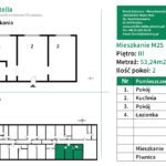 M25 Mieszkanie 3 pokojowe 53,24 m2