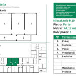 M29 Mieszkanie 3 pokojowe 64,12 m2