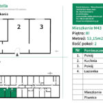 M43 Mieszkanie 3 pokojowe 53,15 m2