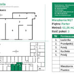 M6 Mieszkanie 3 pokojowe 61,06 m2